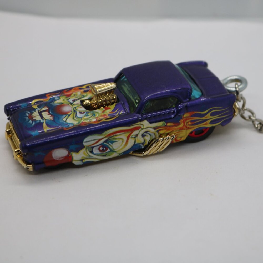 Hot Wheels Crazed Clowns1950s Nash Metropolitan Metrorail CUSTOM keychain